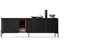 Devina Nais Zero.22 820CR430 - 215 cm, open compartment and three wood doors - view 1, example finishes