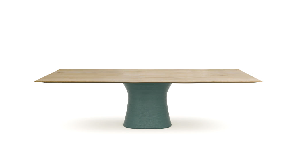 Devina Nais Dining Table Manhattan - Monolith — manufacturer image, example finish and configuration