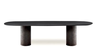 Devina Nais Dining Table Cosmopolitan - Pillar — manufacturer image, example finish and configuration