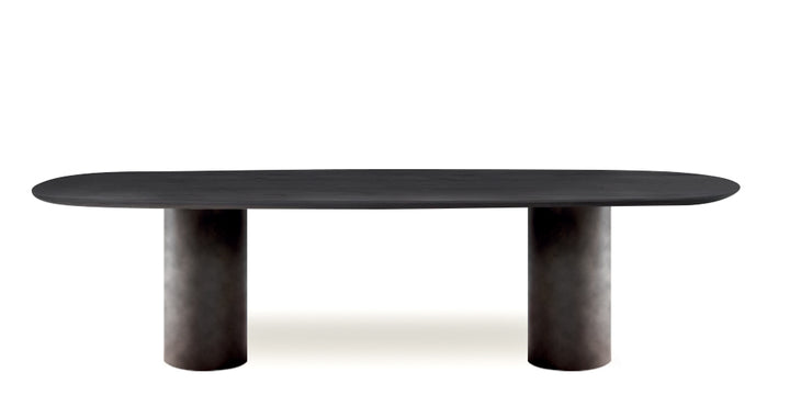 Devina Nais Dining Table Cosmopolitan - Pillar — manufacturer image, example finish and configuration