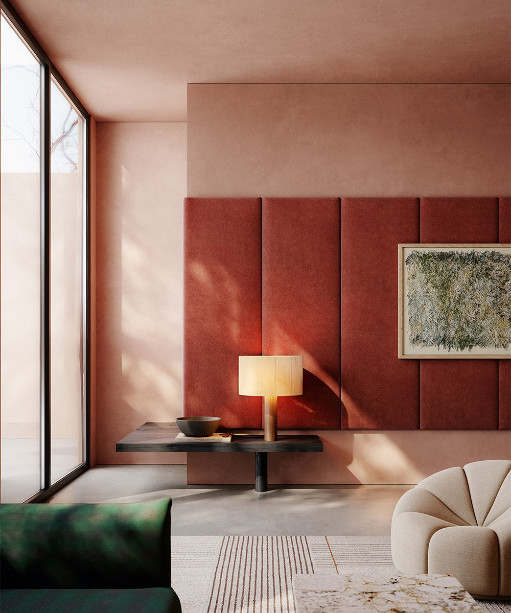 Bolzan Wall System Oak / Wenge Wood Panel sp.4.5 — wall system application, component only