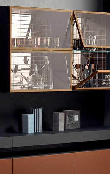 Pianca People Complete Storage Compositions Nos. 71-73 - W270 × H160 × D45 cm | Pianca
