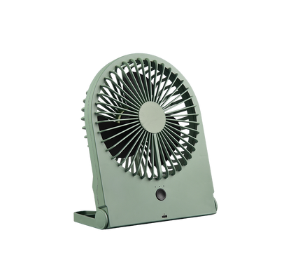 Breezy table fan pistachio green rechargeable — R044-49