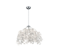 Leavy pendant 38 cm E27 white — R10461901