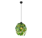 Leavy pendant 38 cm E27 green — R10461915