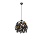 Leavy pendant 38 cm E27 matt black — R10461932