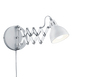 Scissor wall lamp E14 matt white — R20321031