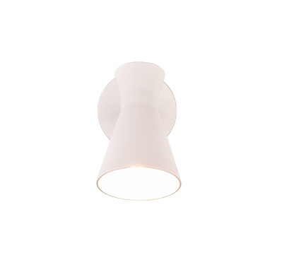 Enzo wall lamp E27 matt white — R20781731