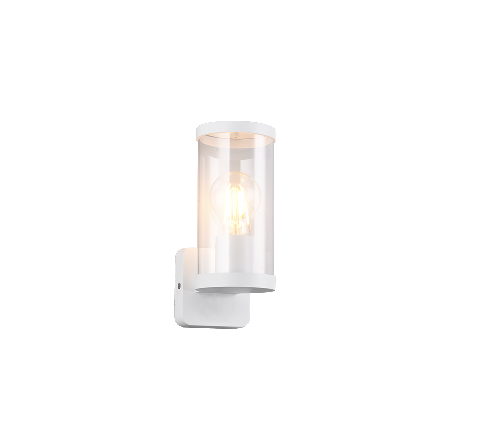 Bonito wall lamp E27 matt white — R21596131
