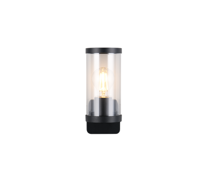 Bonito wall lamp E27 matt black — R21596132