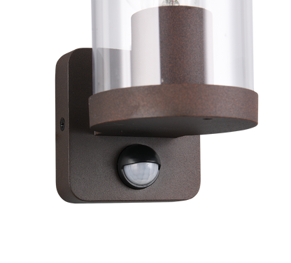Bonito wall lamp E27 rust motion sensor — R21599124