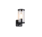 Bonito wall lamp E27 matt black motion sensor — R21599132