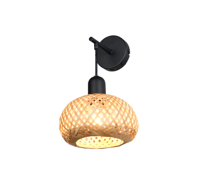 Leonie wall lamp E27 natural color/bamboo — R21871736