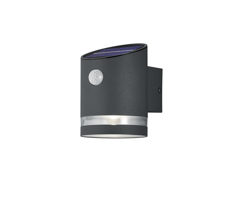 Salta solar wall lamp anthracite motion sensor — R22231142
