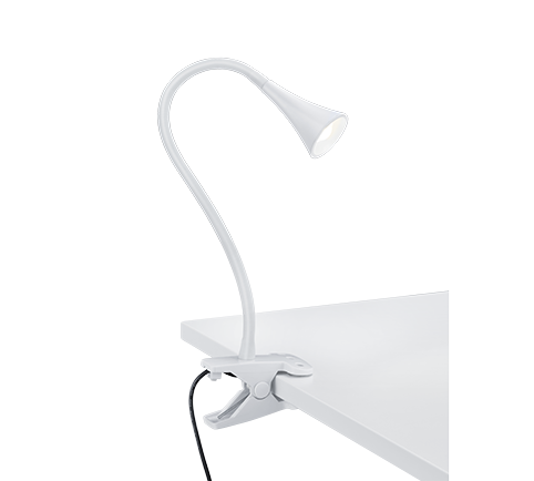 Viper LED table lamp clip white — R22398101