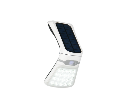 Diadema hybrid solar LED wall lamp white rechargeable motion+dusk sensor 4000K — R23146101
