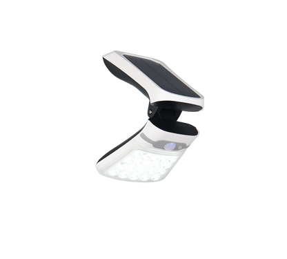 Diadema hybrid solar LED wall lamp white rechargeable motion+dusk sensor 4000K — R23146101