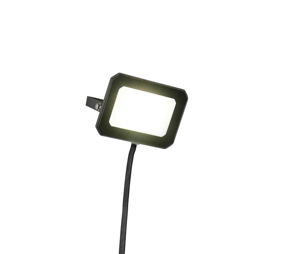 Funchal LED wall lamp 11,5 cm matt black 4000K — R23346132