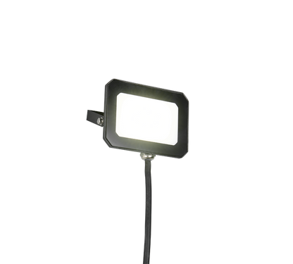 Funchal LED wall lamp 11,5 cm matt black 4000K — R23346132