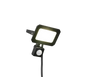 Funchal LED wall lamp 12 cm matt black motion sensor 4000K — R23349132