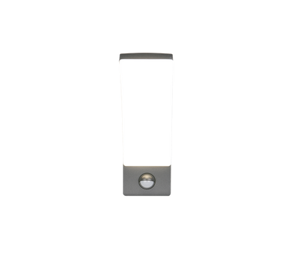 Beja LED wall lamp anthracite motion sensor — R23359142