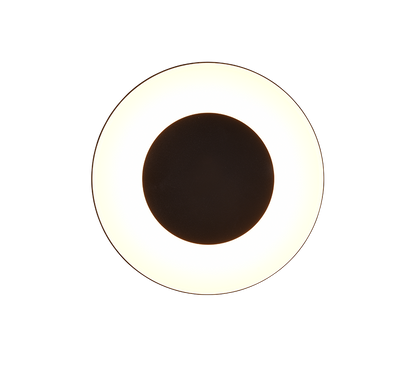 Morena LED wall lamp matt black/white — R24246132
