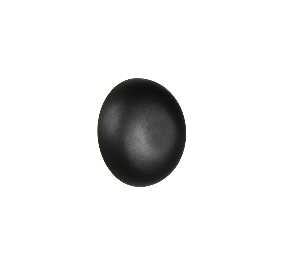 Davey LED wall lamp matt black rechargeable — R24431132