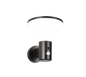 Gorda hybrid solar LED wall lamp matt black/white rechargeable motion+dusk sensor 4000K — R24676132