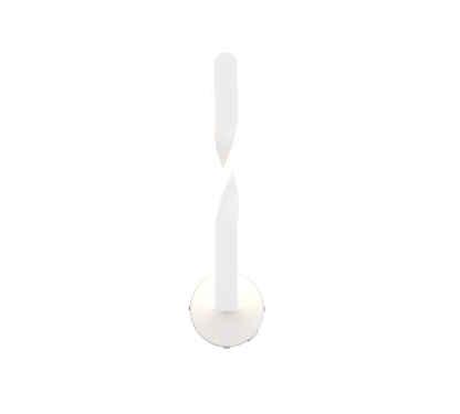 Ginko LED wall lamp matt white 4000K — R25791731