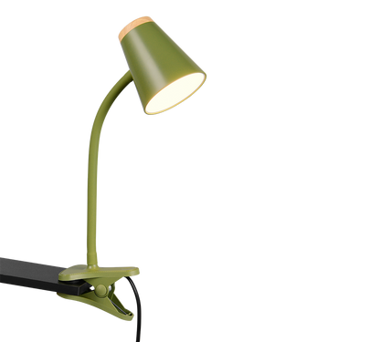 Pongo LED clamping lamp green — R25831115