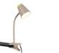 Pongo LED clamping lamp warm beige — R25831143