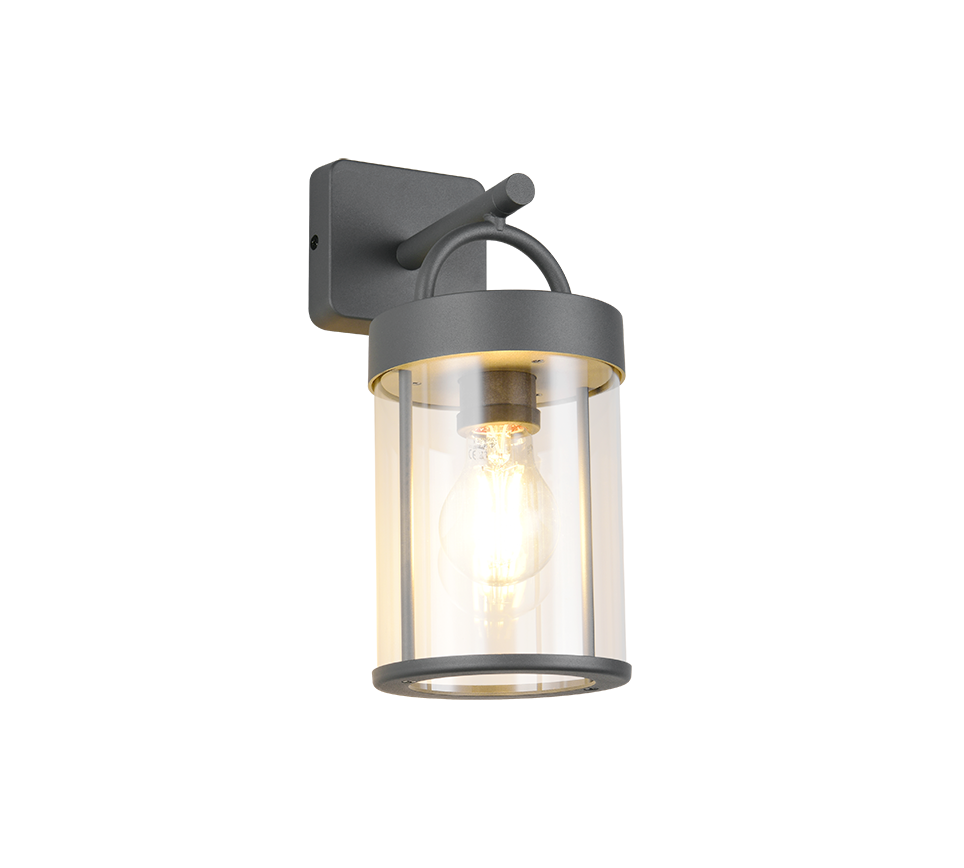 Almeria wall lamp E27 anthracite — R26476142