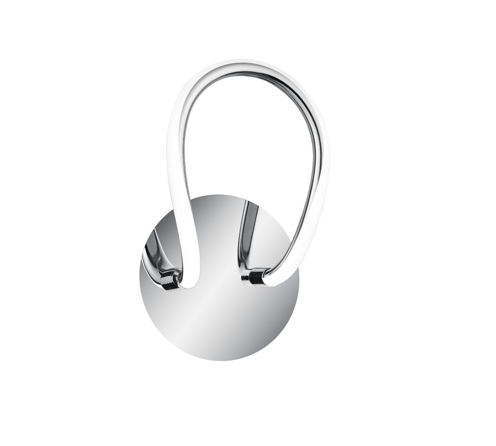 Bologna LED wall lamp chrome 4000K — R27051106