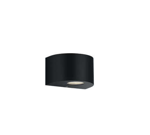 Rosario LED wall lamp matt black — R28232632