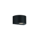 Rosario LED wall lamp matt black — R28232632