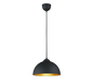 Jimmy pendant E27 black/gold — R30121002