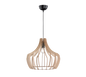 Wood pendant 44 cm E27 wood — R30253830