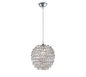 Petty pendant 35 cm E27 chrome/transparent — R30451906