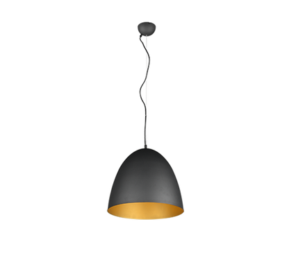Tilda pendant 40 cm E27 matt black/gold — R30661980