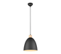 Jagger pendant 25 cm E27 matt black — R30681032