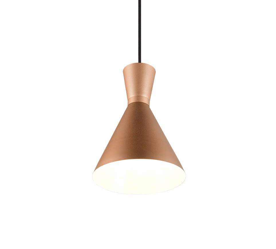 Enzo pendant 20 cm E27 coffee brown — R30781065