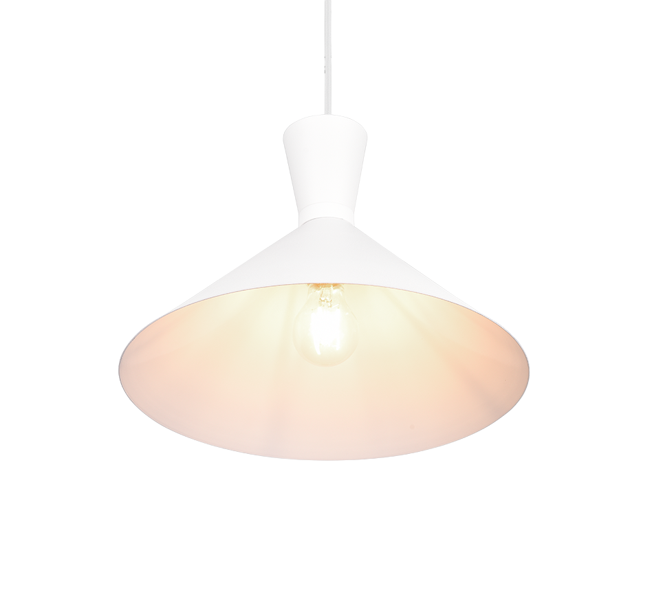Enzo pendant 35 cm E27 matt white — R30781931