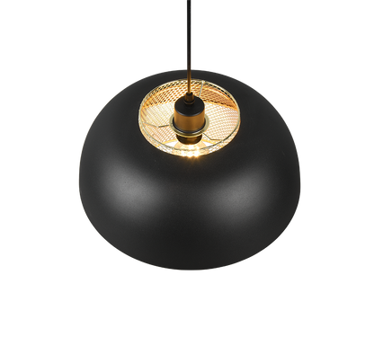 Punch pendant 35 cm E27 matt black — R30811932