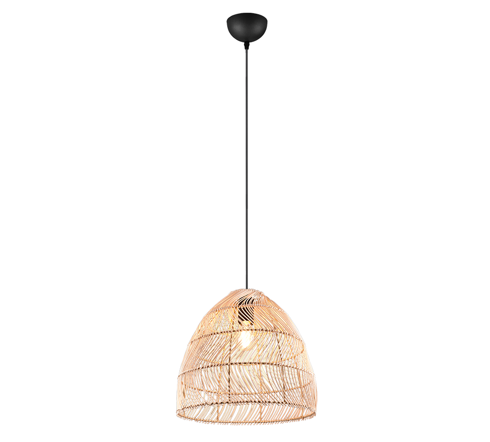 Rike pendant E27 natural color/rattan — R31131036