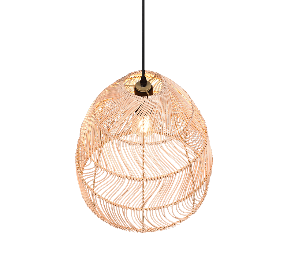 Rike pendant E27 natural color/rattan — R31131036