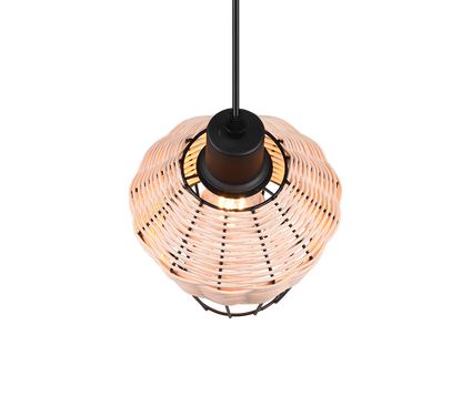 Borka pendant 1-pc 17 cm E27 natural color/rattan — R31261036