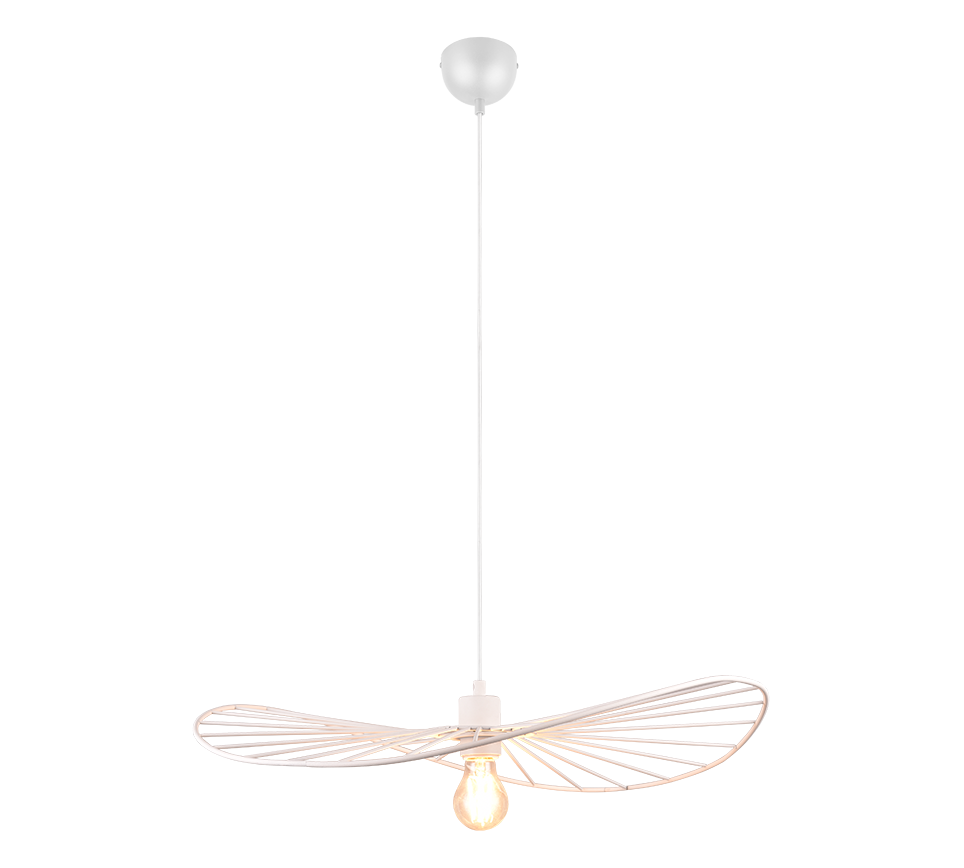 Chapeau pendant E27 matt white — R31451031