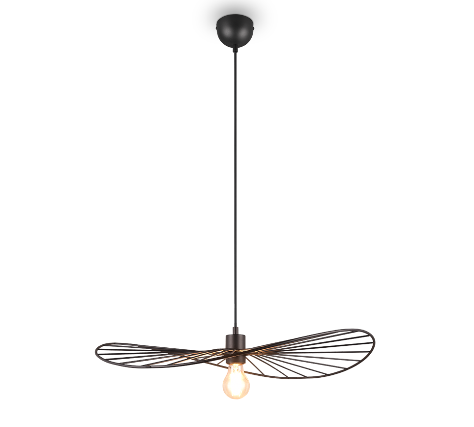 Chapeau pendant E27 matt black — R31451032