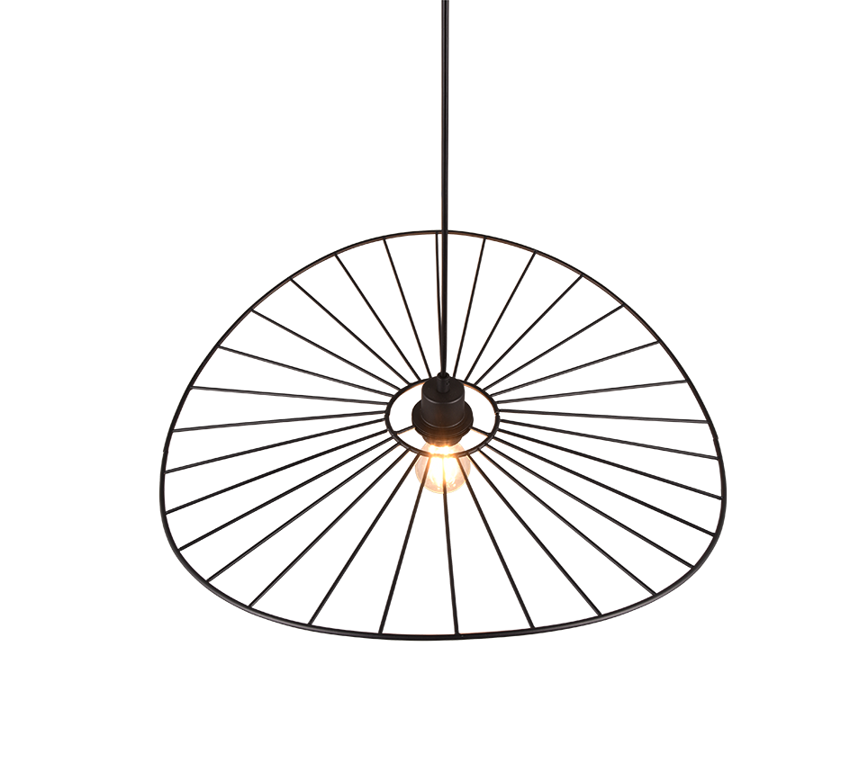 Chapeau pendant E27 matt black — R31451032