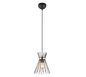 Rod pendant 1-pc E27 black/gold — R31531080